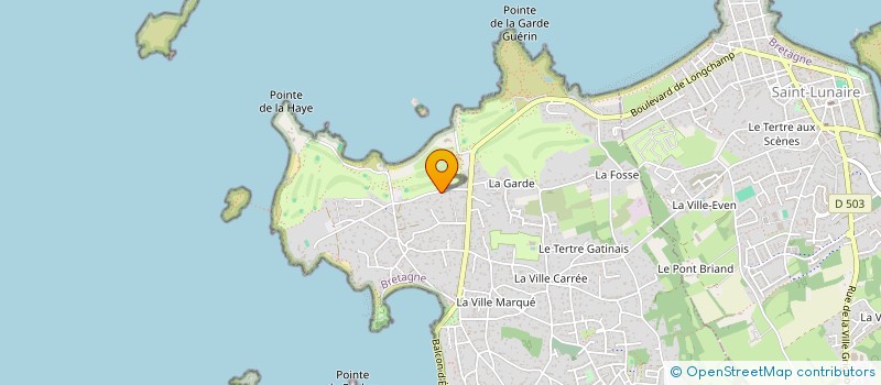 localisation de l'entreprise MADAME MAELLE BESNARD  SAINT-BRIAC-SUR-MER