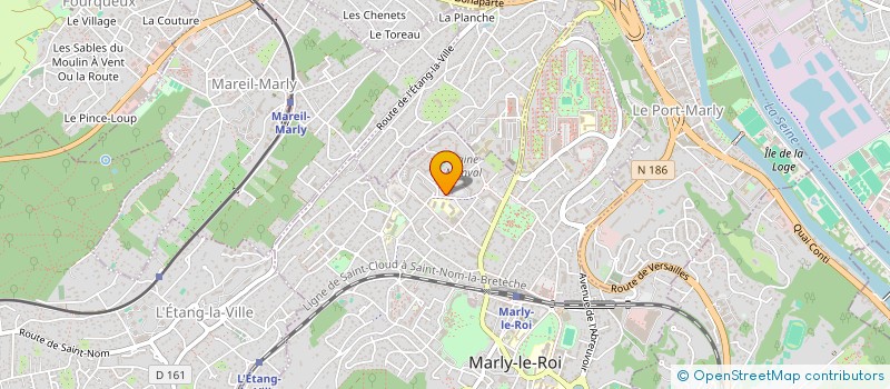 localisation de l'entreprise MADAME MAELLE BISSONNET  MARLY-LE-ROI