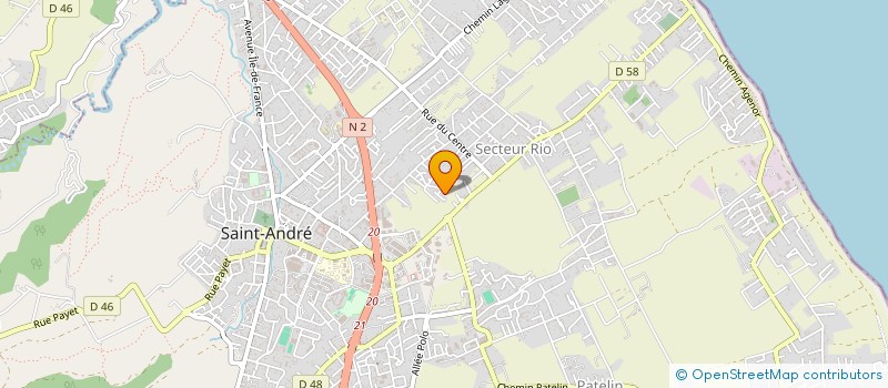 localisation de l'entreprise MADAME MAELLE BOYER  SAINT-ANDRE