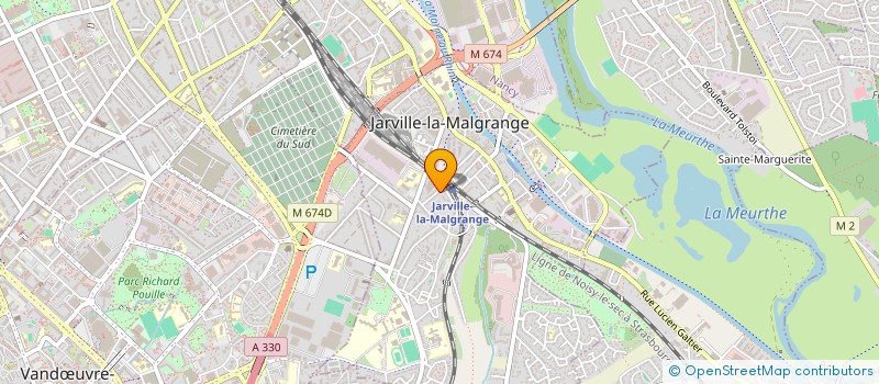 localisation de l'entreprise MADAME MAELLE BRICE  JARVILLE-LA-MALGRANGE