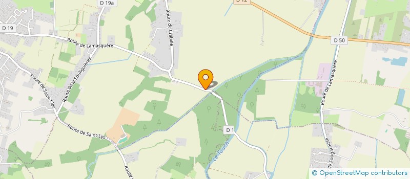 localisation de l'entreprise MADAME MAELLE CADILLAC  SAINT-LYS