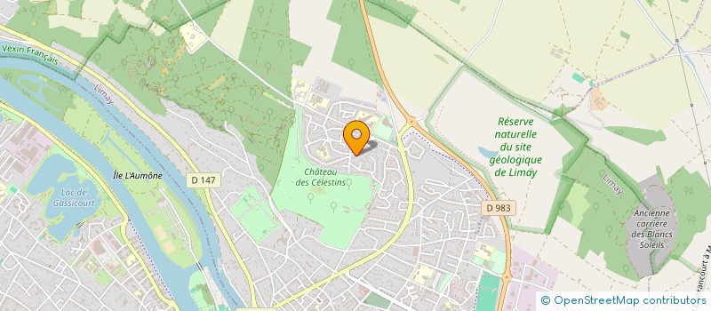 localisation de l'entreprise MADAME MAELLE CAPLAIN  LIMAY