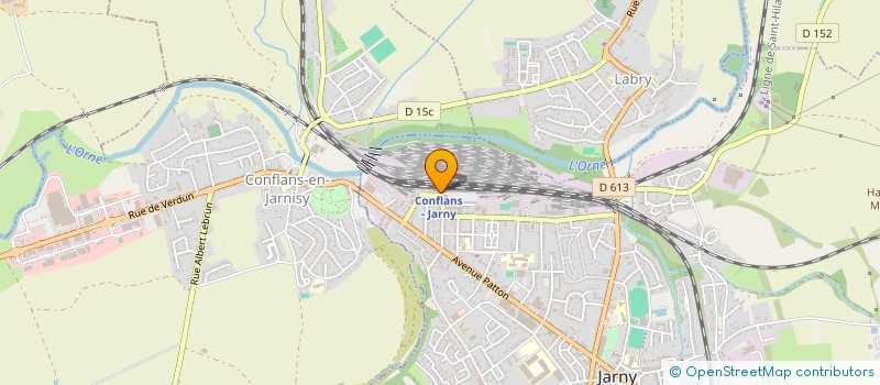 localisation de l'entreprise MADAME MAELLE CESAR  JARNY