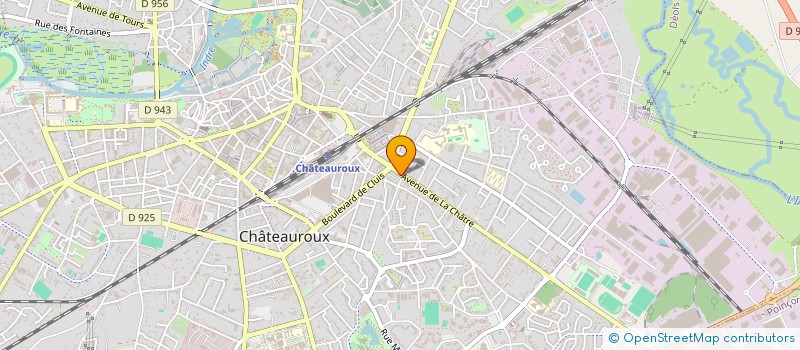 localisation de l'entreprise MADAME MAELLE CHAPLART à CHATEAUROUX