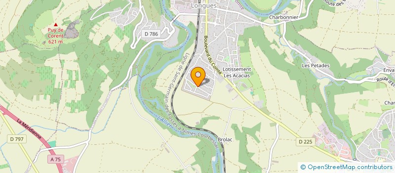 localisation de l'entreprise MADAME MAELLE COSTA  VIC-LE-COMTE