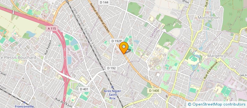 localisation de l'entreprise MADAME MAELLE COURCOUX à SAINT-PRIX