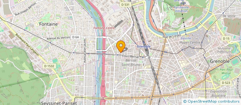 localisation de l'entreprise MADAME MAELLE DELAISTRE à GRENOBLE