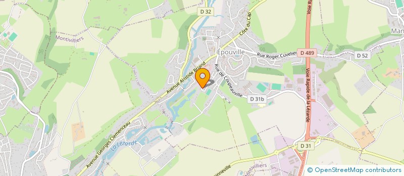 localisation de l'entreprise MADAME MAELLE FANTOU  EPOUVILLE