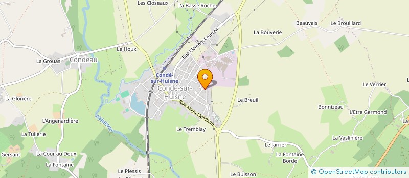 localisation de l'entreprise MADAME MAELLE FAVRIE à REMALARD EN PERCHE