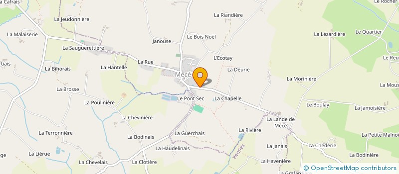 localisation de l'entreprise MADAME MAELLE GARDAN à MECE