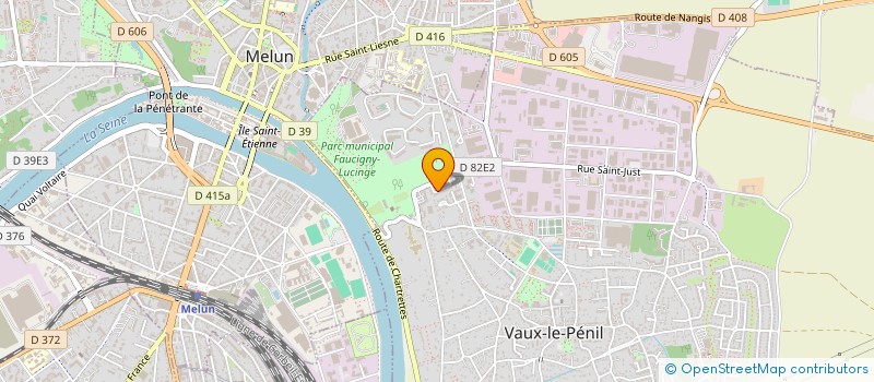 localisation de l'entreprise MADAME MAELLE GUIDY à VAUX-LE-PENIL