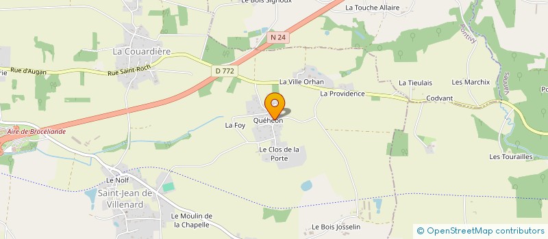 localisation de l'entreprise MADAME MAELLE HAMERY  PLOERMEL