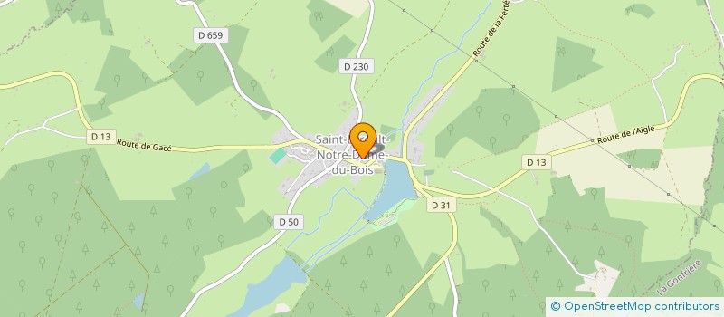 localisation de l'entreprise MADAME MAELLE HOORELBEKE à SAINT-EVROULT-NOTRE-DAME-DU-BOIS