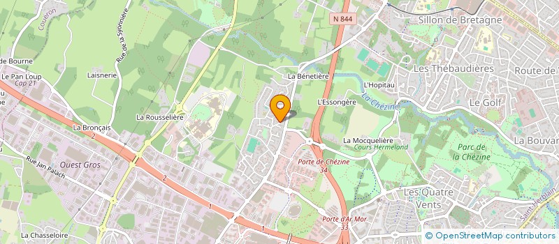 localisation de l'entreprise MADAME MAELLE JUS  SAINT-HERBLAIN