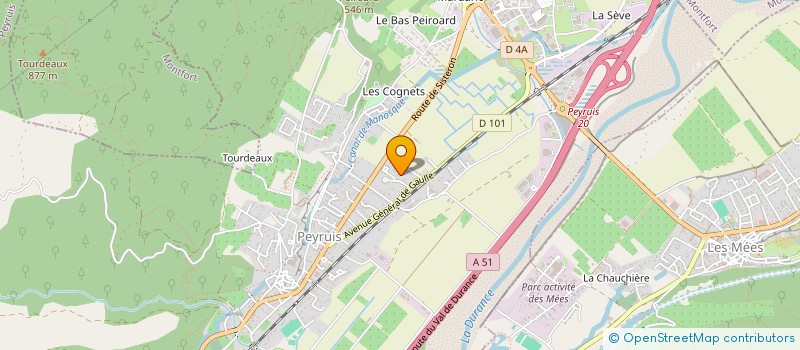 localisation de l'entreprise MADAME MAELLE KERGOAT  PEYRUIS