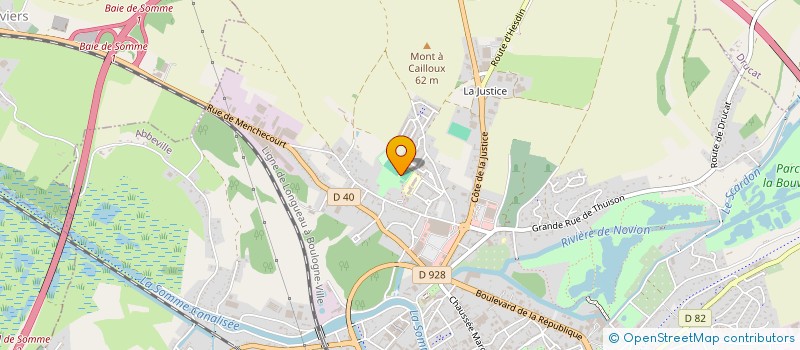 localisation de l'entreprise MADAME MAELLE LAHACHE  ABBEVILLE
