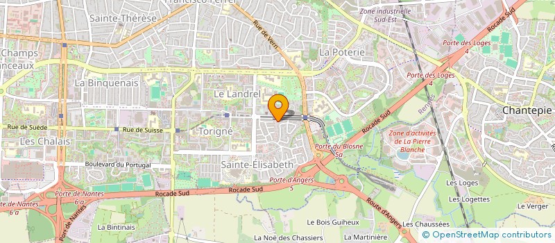 localisation de l'entreprise MADAME MAELLE LE CAINEC  RENNES
