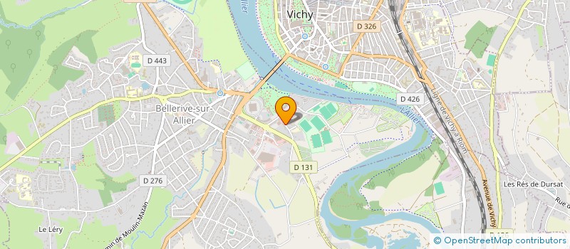 localisation de l'entreprise MADAME MAELLE LE COSQUER  BRUGHEAS