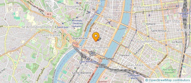 localisation de l'entreprise MADAME MAELLE LE GUEVEL  LYON