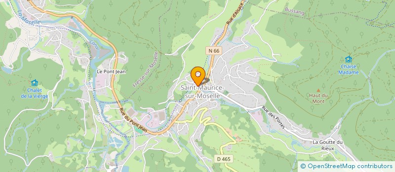 localisation de l'entreprise MADAME MAELLE LECLAIR  SAINT-MAURICE-SUR-MOSELLE