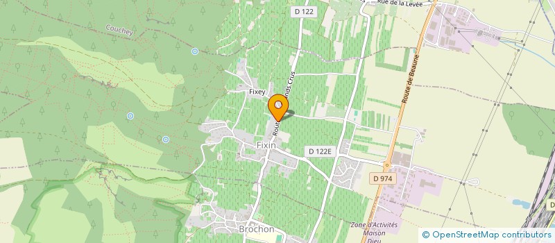 localisation de l'entreprise MADAME MAELLE LIGNIER  MOREY-SAINT-DENIS