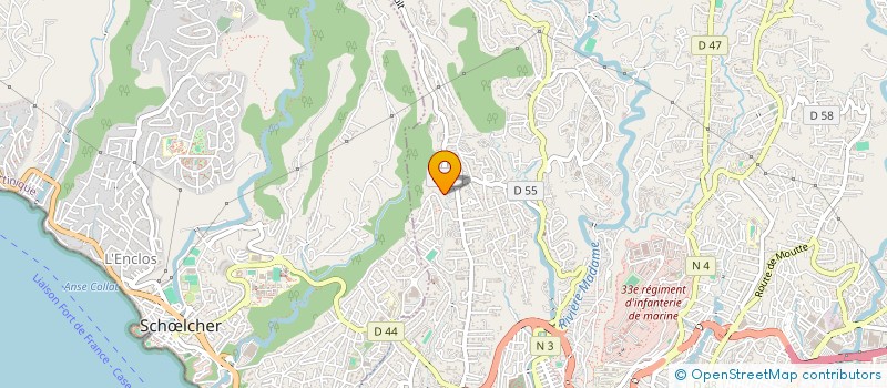 localisation de l'entreprise MADAME MAELLE LITAMPHA  FORT-DE-FRANCE