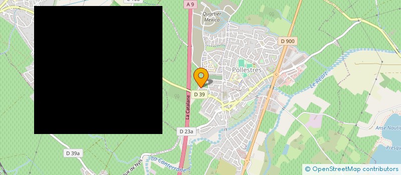 localisation de l'entreprise MADAME MAELLE MACH  POLLESTRES