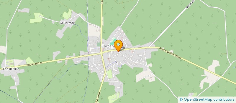 localisation de l'entreprise MADAME MAELLE MANOUVRIER  CARCANS