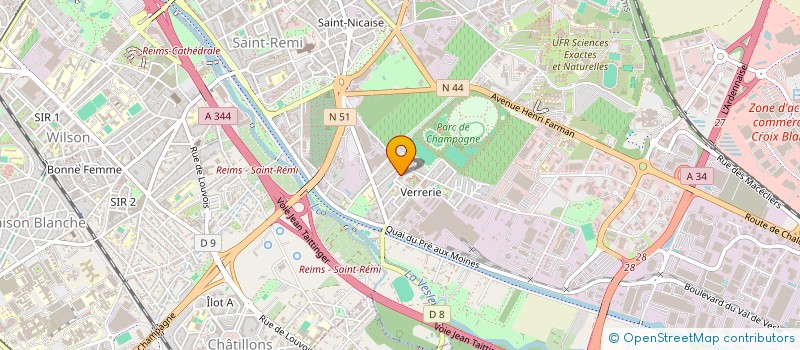 localisation de l'entreprise MADAME MAELLE MAQUIN  REIMS