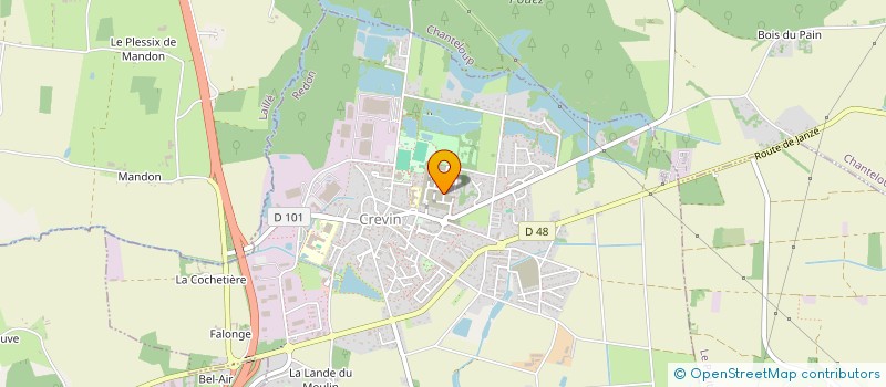 localisation de l'entreprise MADAME MAELLE MAREAU  CREVIN