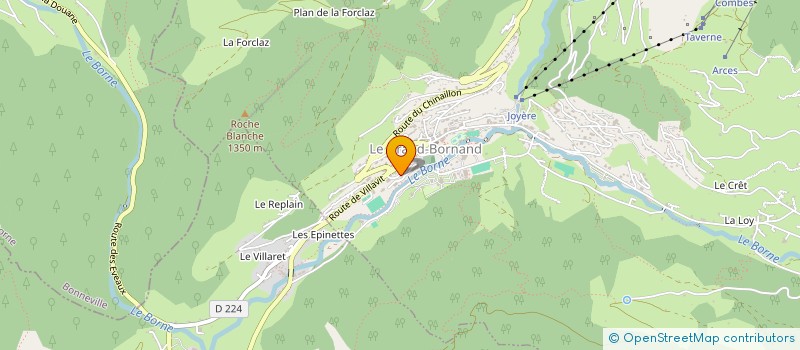 localisation de l'entreprise MADAME MAELLE MARTEAU  BRASSAC-LES-MINES