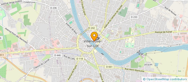 localisation de l'entreprise MADAME MAELLE MASSON  VILLENEUVE-SUR-LOT