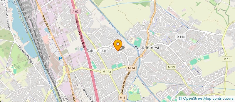 localisation de l'entreprise MADAME MAELLE MEHAL  SAINT-ALBAN