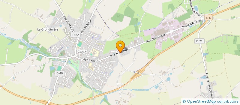 localisation de l'entreprise MADAME MAELLE MERRET  PRADINES