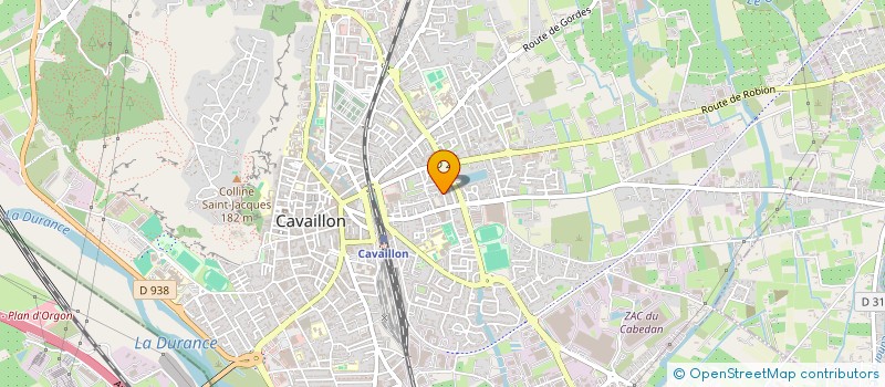 localisation de l'entreprise MADAME MAELLE OSLATI  CAVAILLON