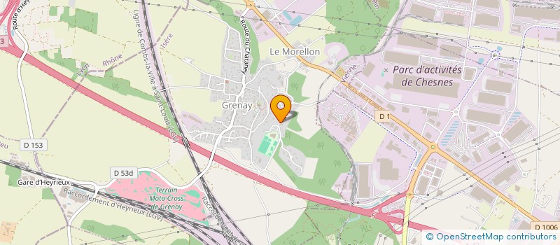 localisation de l'entreprise MADAME MAELLE PLAVIS  VAULX-MILIEU