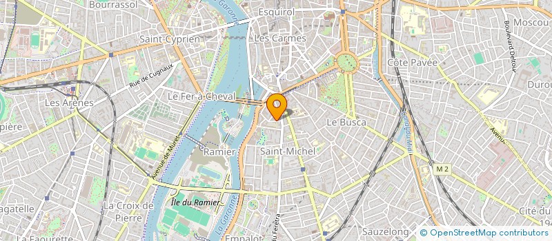 localisation de l'entreprise MADAME MAELLE PRAT  TOULOUSE