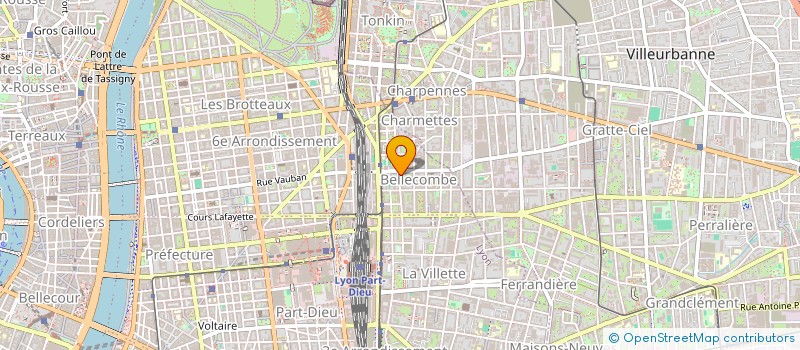 localisation de l'entreprise MADAME MAELLE RATTO à LYON