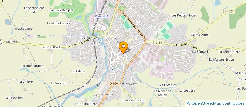 localisation de l'entreprise MADAME MAELLE REVERDY  CHEMILLE-EN-ANJOU