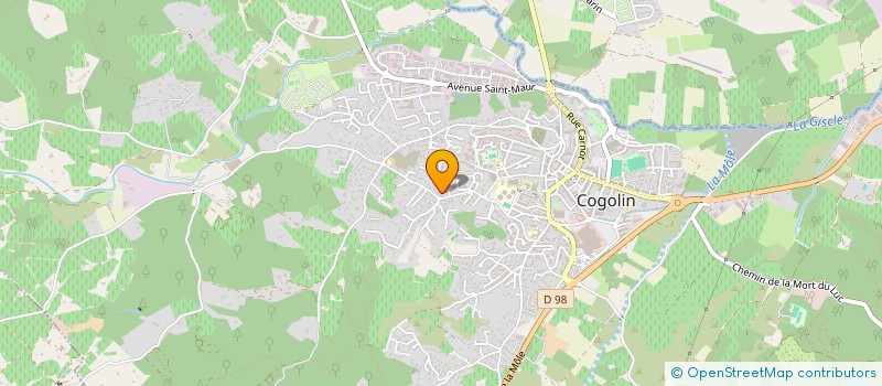 localisation de l'entreprise MADAME MAELLE RUAULT  LA GARDE-FREINET