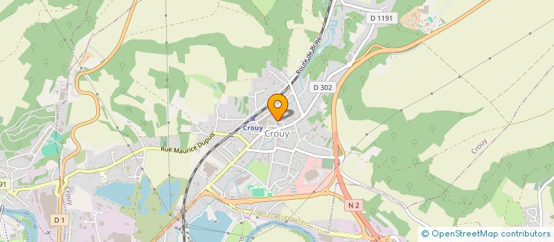 localisation de l'entreprise MADAME MAELLE SINGH  CROUY