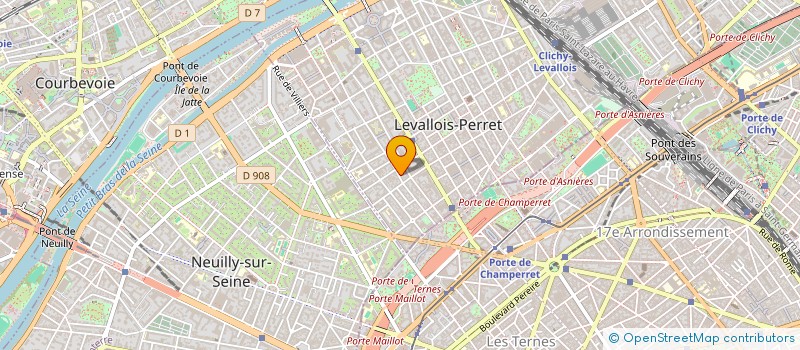 localisation de l'entreprise MADAME MAELLE STEMMELEN à LEVALLOIS-PERRET