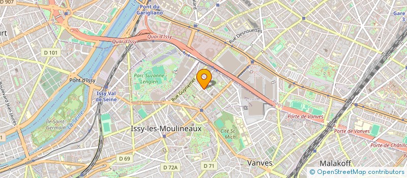 localisation de l'entreprise MADAME MAELLE VANESON à ISSY-LES-MOULINEAUX