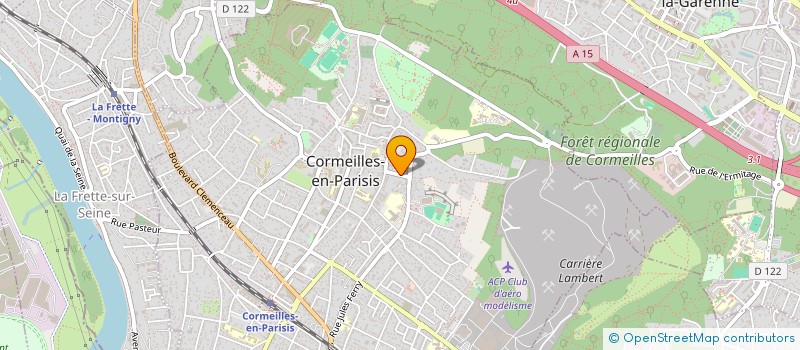 localisation de l'entreprise MADAME MAELLE VISISOMBAT  CORMEILLES-EN-PARISIS