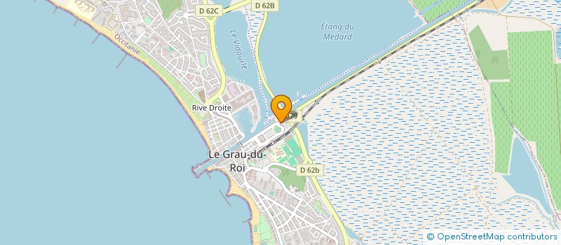 localisation de l'entreprise MADAME MAELLYS GRIMALDI  LE GRAU-DU-ROI