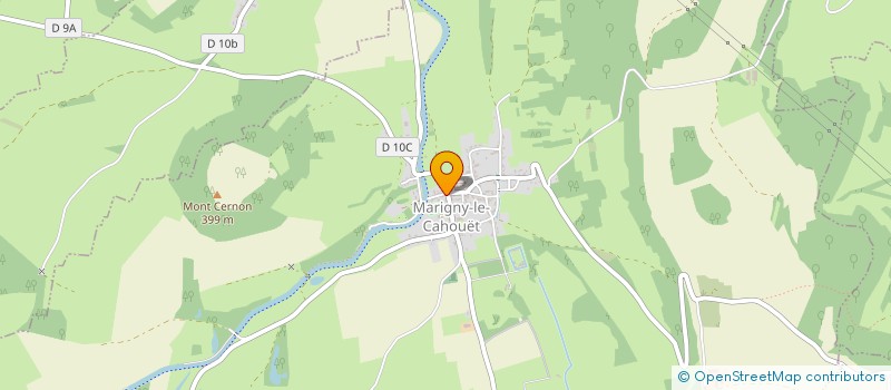 localisation de l'entreprise MADAME MAELY FLAMMANT  POUILLENAY