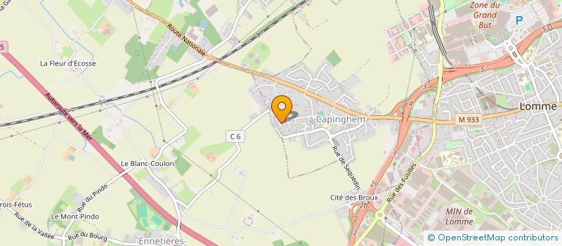 localisation de l'entreprise MADAME MAELY KAOGA DAISSALA POUSSEU à LILLE