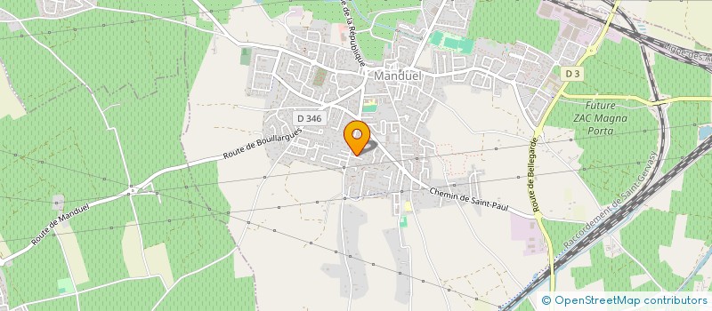 localisation de l'entreprise MADAME MAELY SOLTANI  MANDUEL