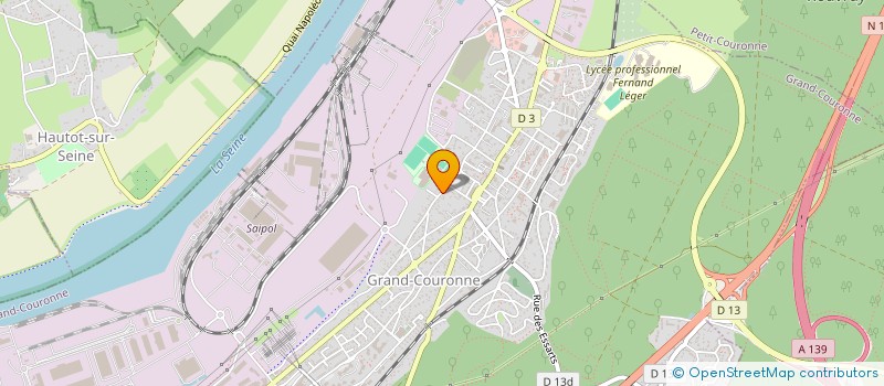 localisation de l'entreprise MADAME MAELYNE ANNET  GRAND-COURONNE