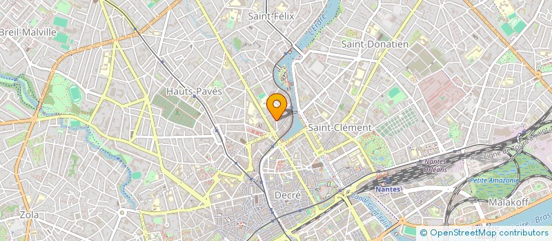 localisation de l'entreprise MADAME MAELYNE GUERET  NANTES